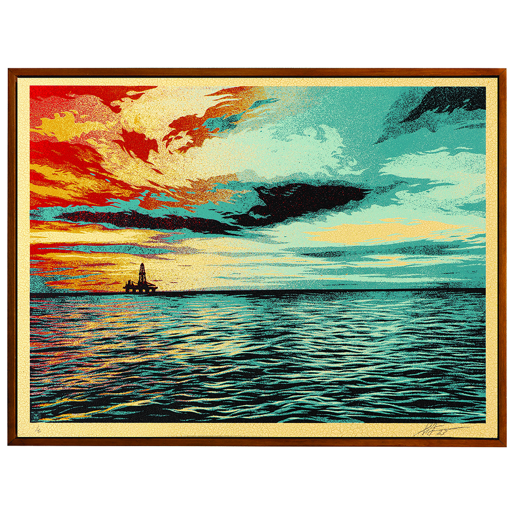 Shepard Fairey - Sunset as the Fall Approaches 4/6