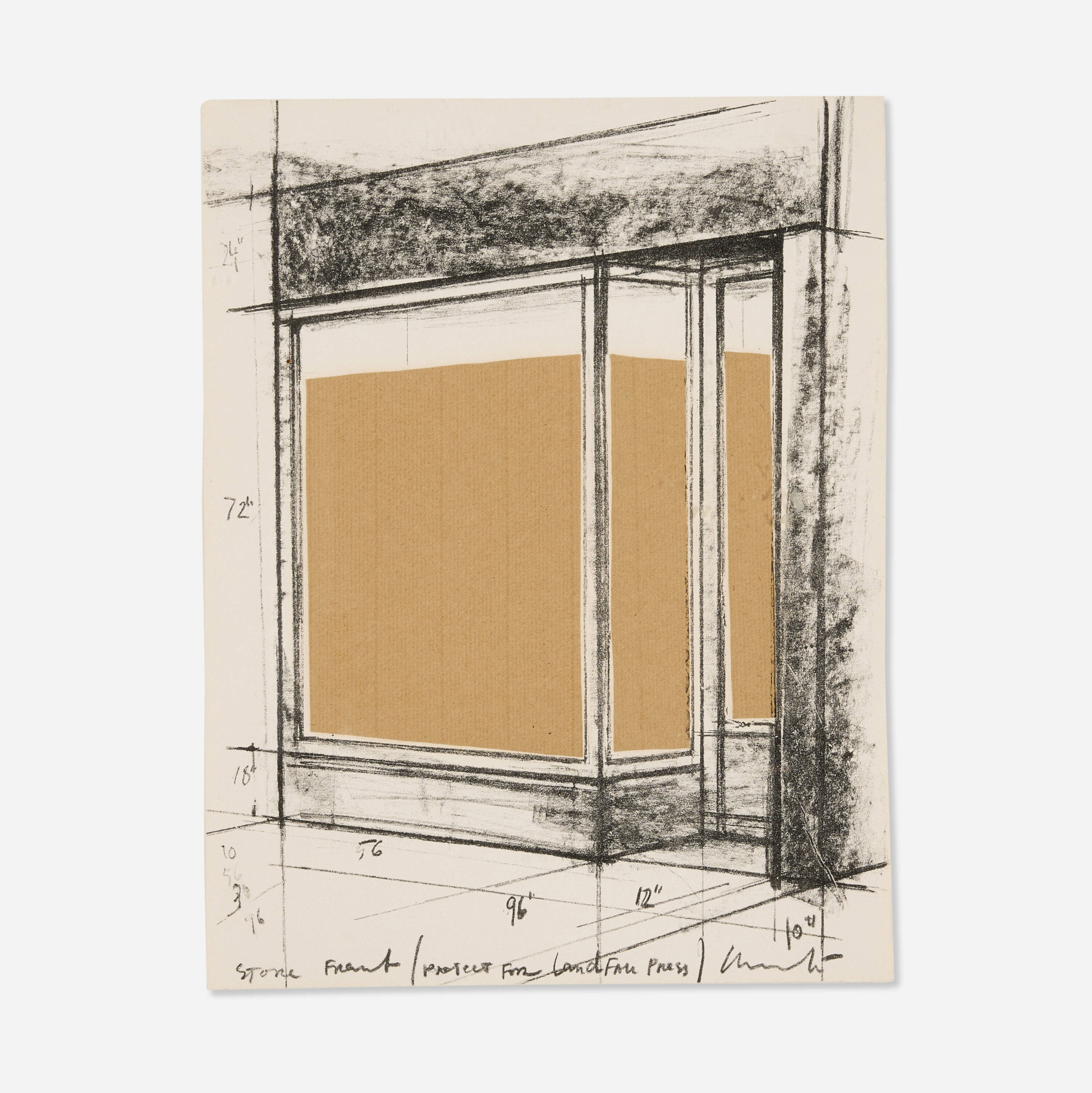 Christo and Jeanne-Claude - Project for Landfall Press