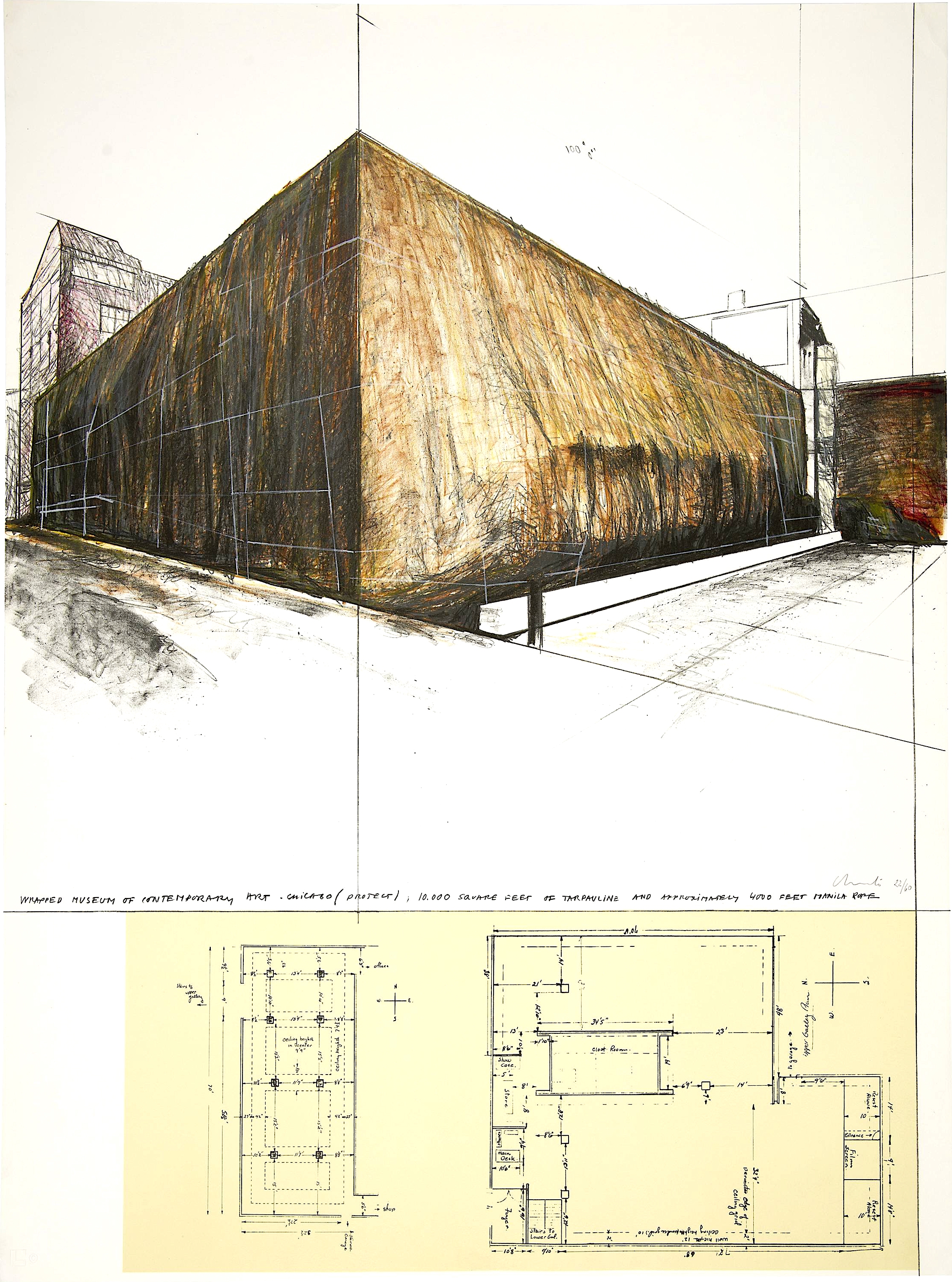 Christo and Jeanne-Claude - Wrapped Museum of Contemporary Art, Chicago