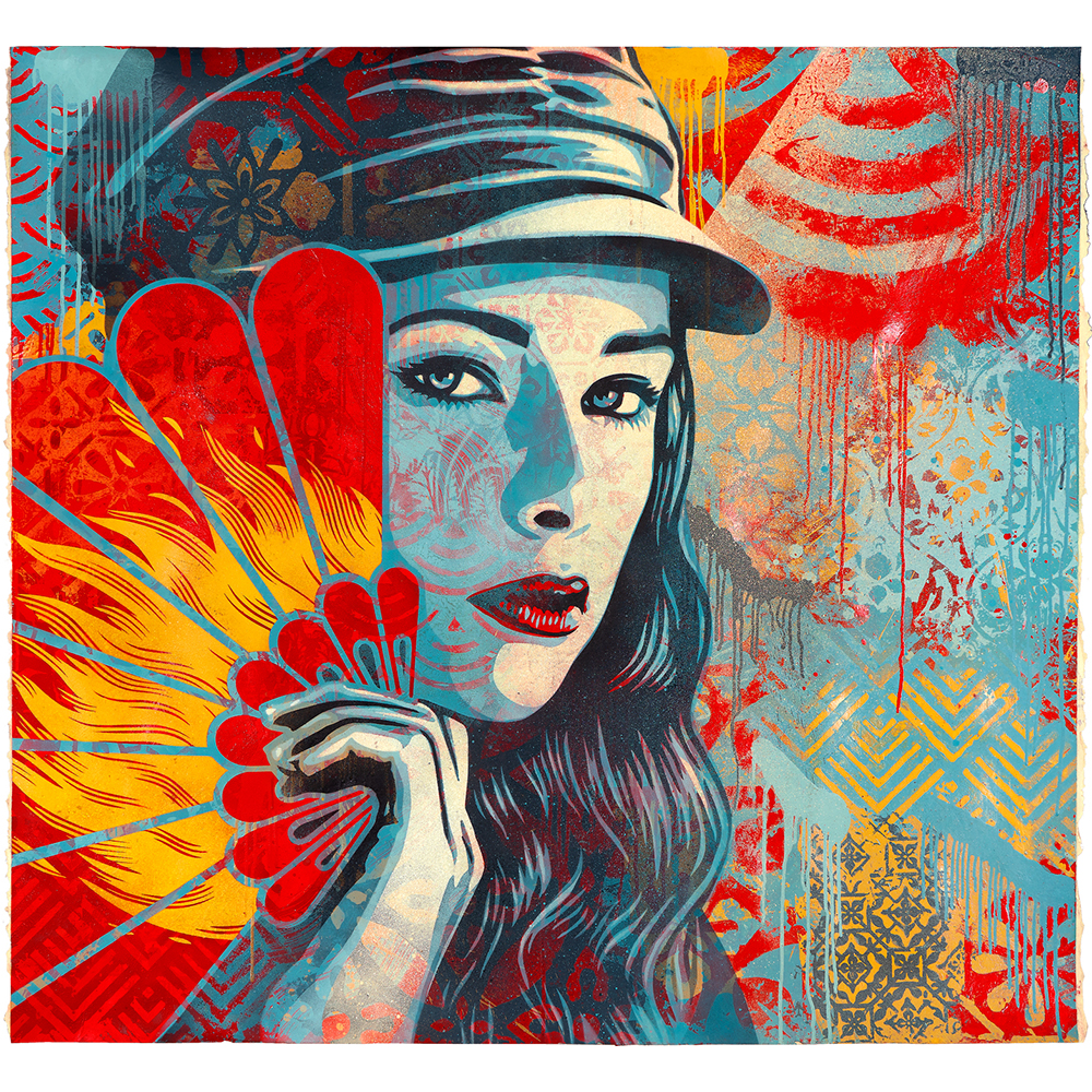 Shepard Fairey - OBEY Fan the Flames