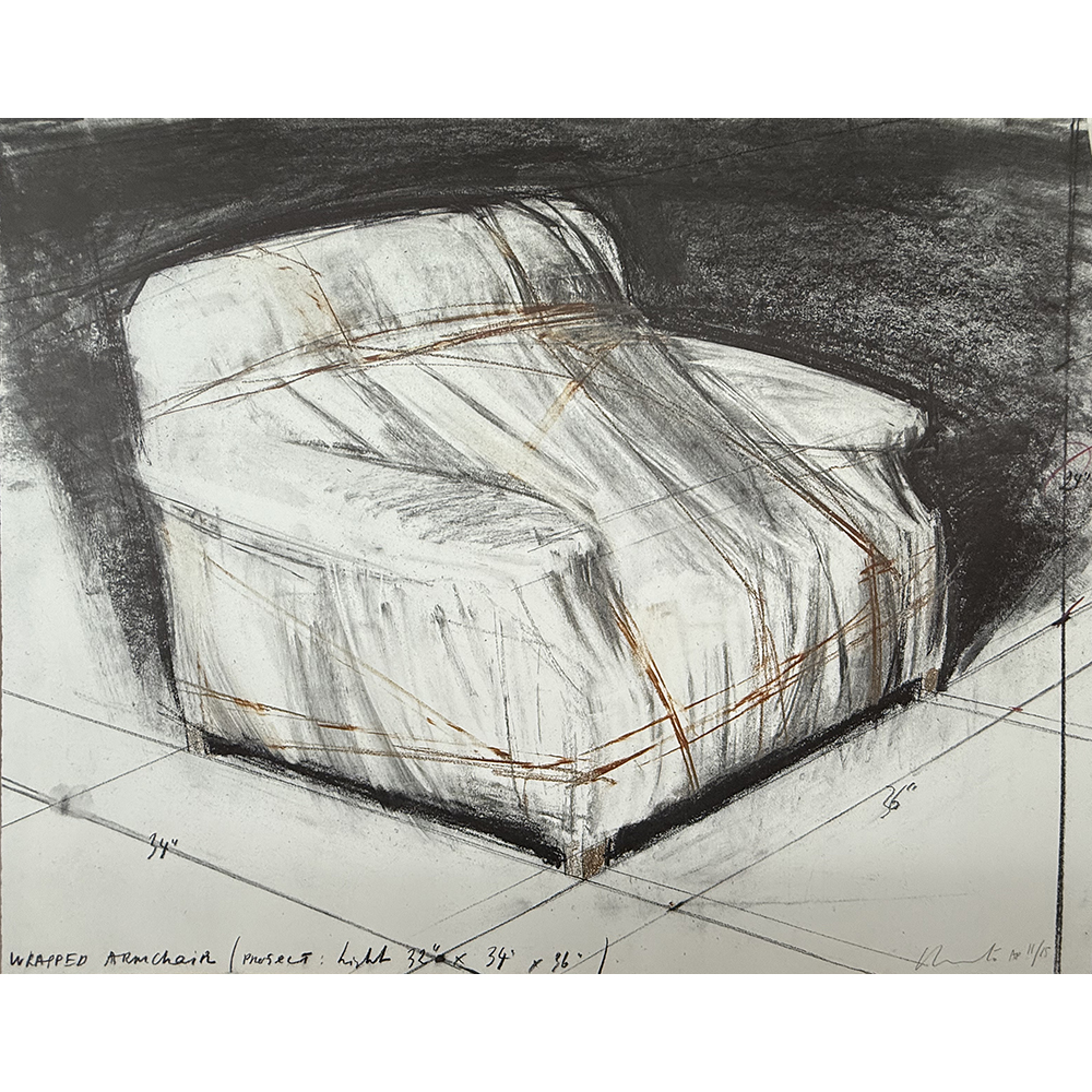 Christo and Jeanne-Claude - Wrapped Armchair, Project
