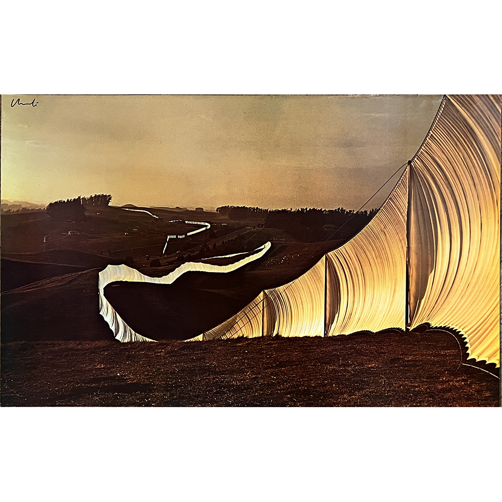Christo and Jeanne-Claude - Running Fence Yellow