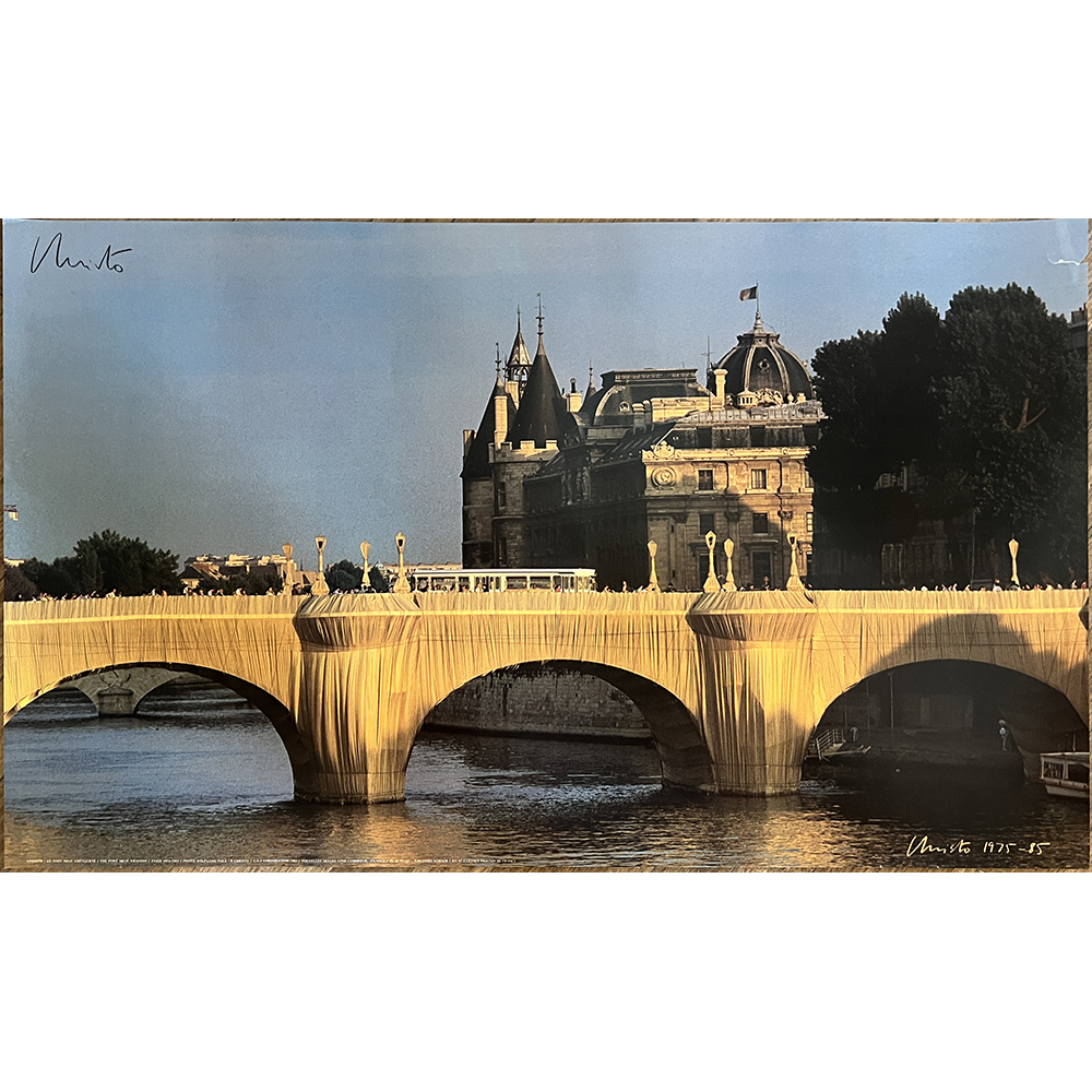 Christo and Jeanne-Claude - Le Pont-Neuf empaqueté, Paris