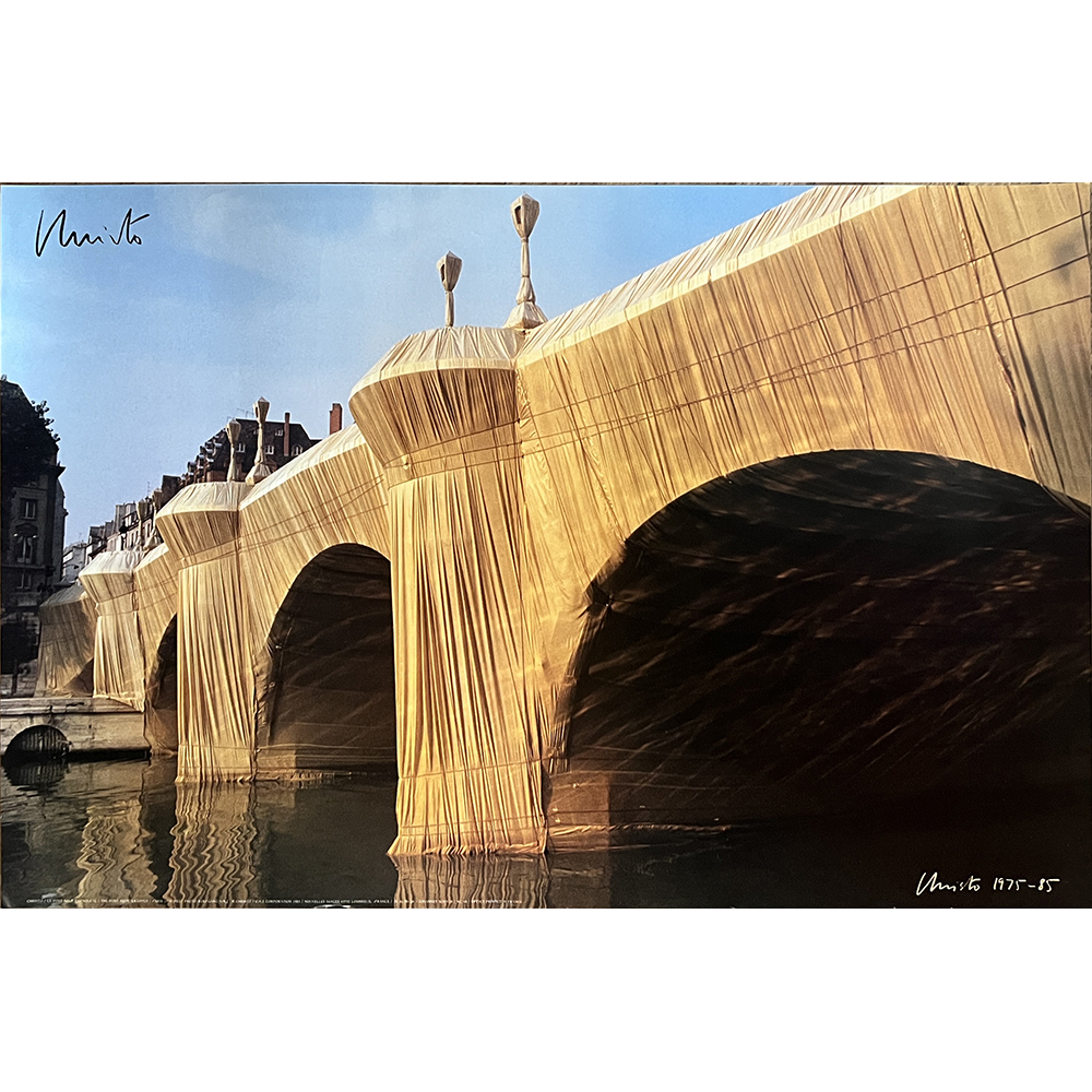 Christo and Jeanne-Claude - Le Pont-Neuf empaqueté, Paris