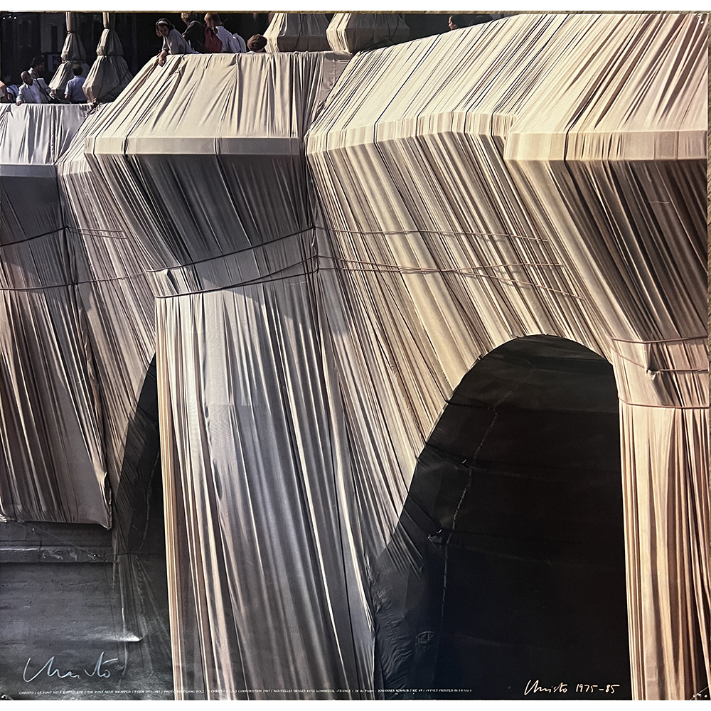 Christo and Jeanne-Claude - Le Pont-Neuf empaqueté, Paris