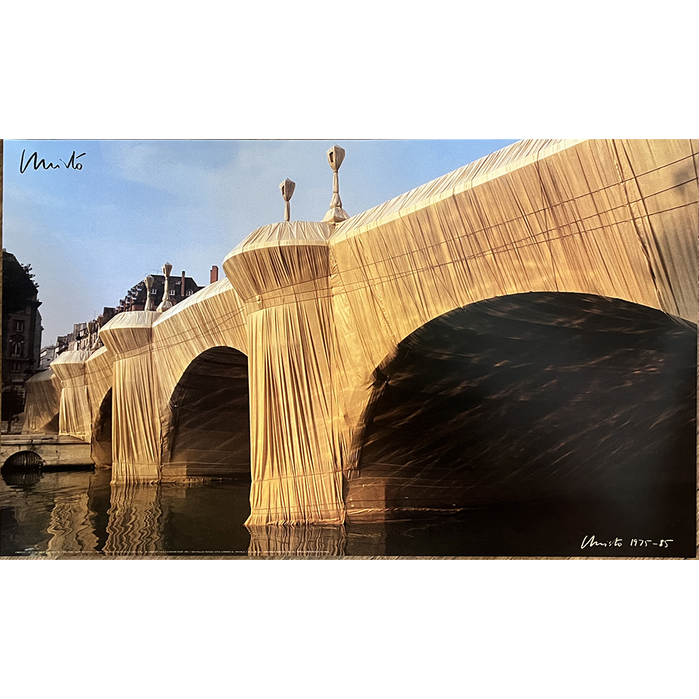 Christo and Jeanne-Claude - Le Pont-Neuf empaqueté, Paris