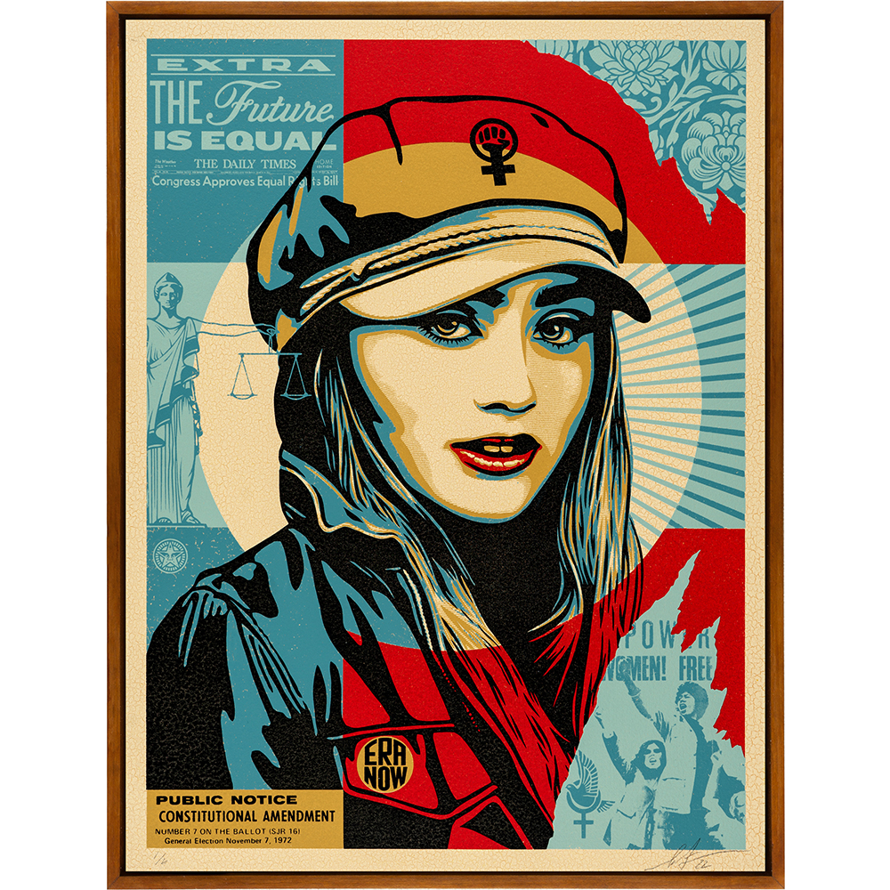 Shepard Fairey - The Future is Equal