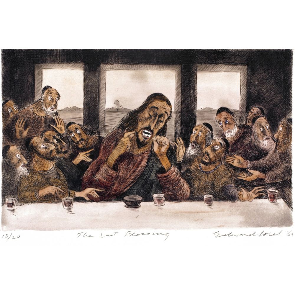 Edward Sorel - The Last Flossing