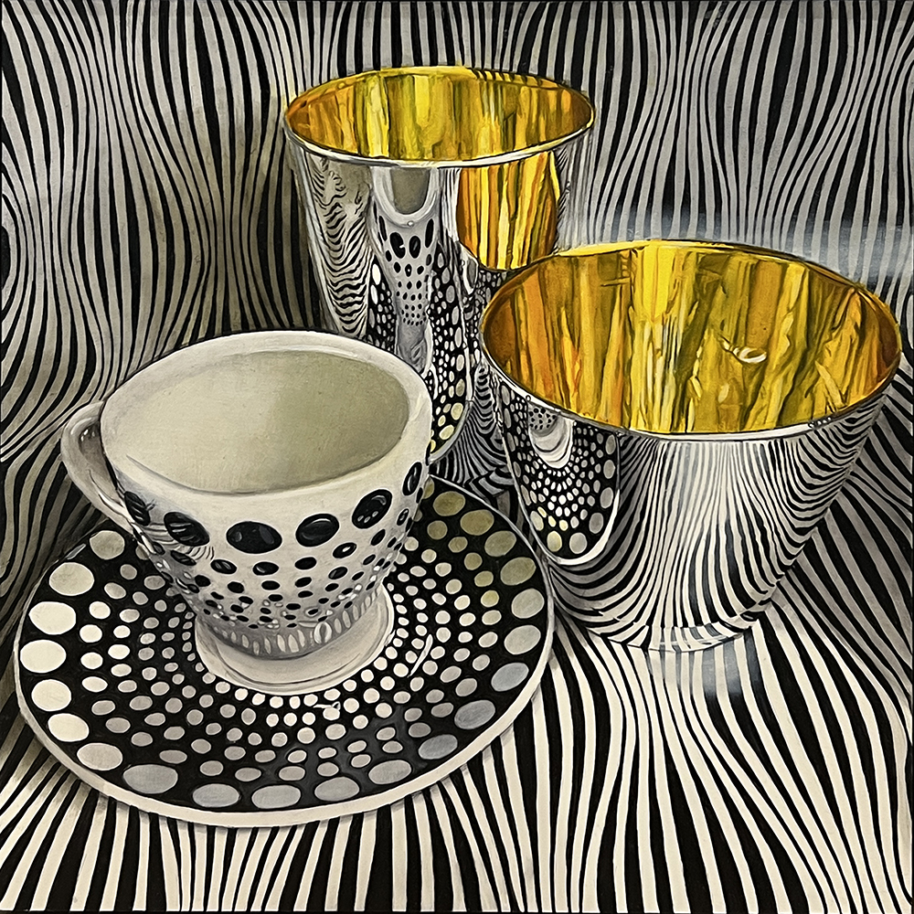 Jeanette Pasin Sloan - Untitled (Three Cups)